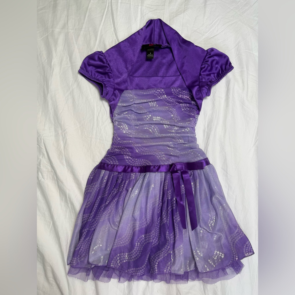 Size 5 Iz Byer Vibrant Purple Dress